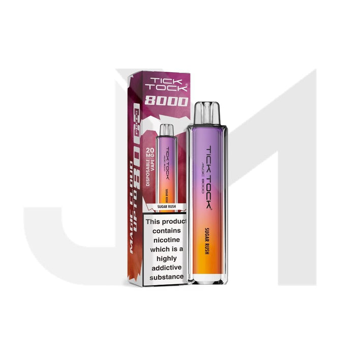 20mg Tick Tock Magic 8000 Prefilled Pod Kit 8000 Puffs