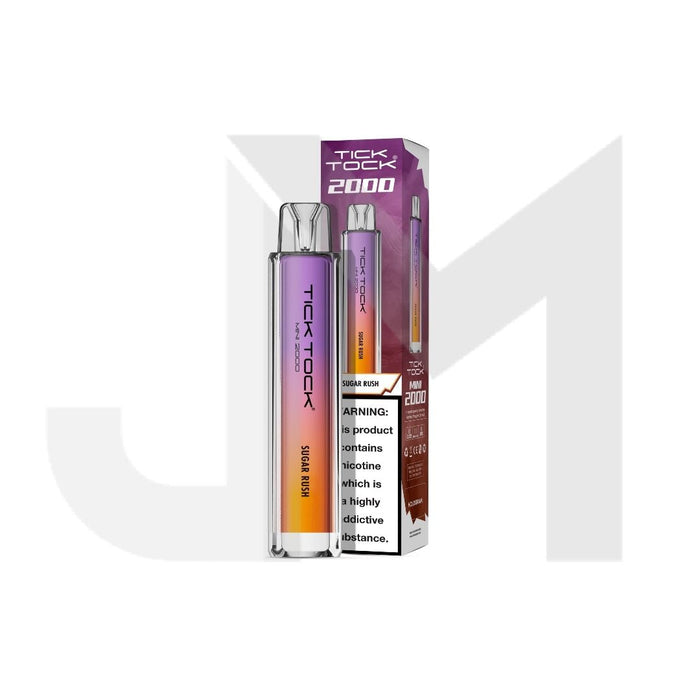 20mg Tick Tock Mini 2000 Prefilled Pod Kit 2000 Puffs