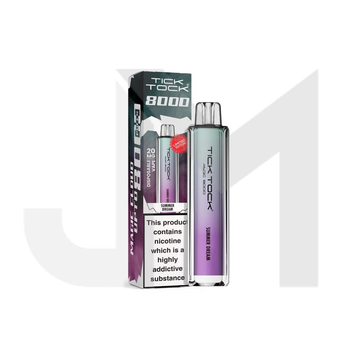 20mg Tick Tock Magic 8000 Prefilled Pod Kit 8000 Puffs