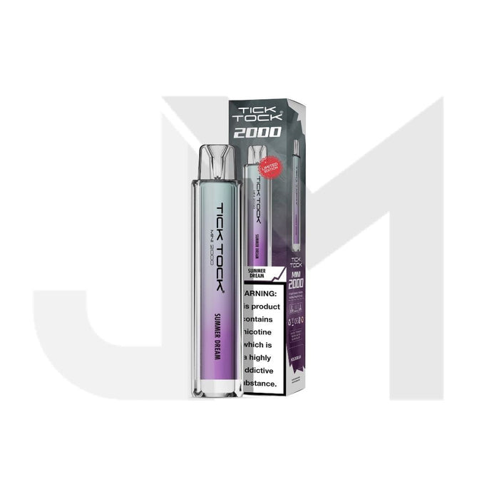 20mg Tick Tock Mini 2000 Prefilled Pod Kit 2000 Puffs