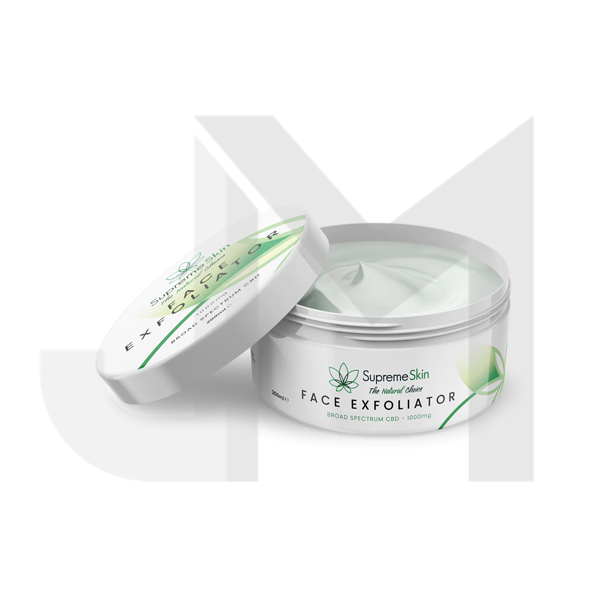 Supreme CBD 1000mg CBD Face Exfoliator - 200ml