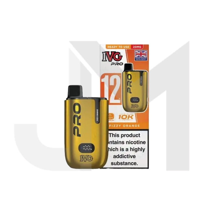 20mg IVG Pro 12 Prefilled Pod Vape Kit 10000 Puffs 20mg IVG Pro 12 Prefilled Pod Vape Kit 10000 Puffs