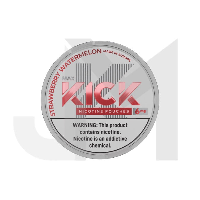 6mg Max Kick Nicotine Pouches - 20 Pouches