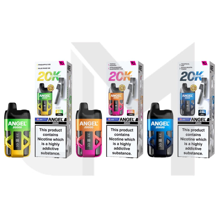 20mg Angel 20K by Vapes Bars Holiday Edition Prefilled Pod Vape Kit