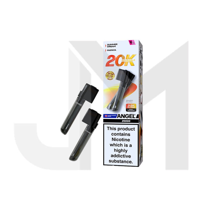 20mg Angel 20K Pods By Vapes Bars Holiday Edition Prefilled Pods