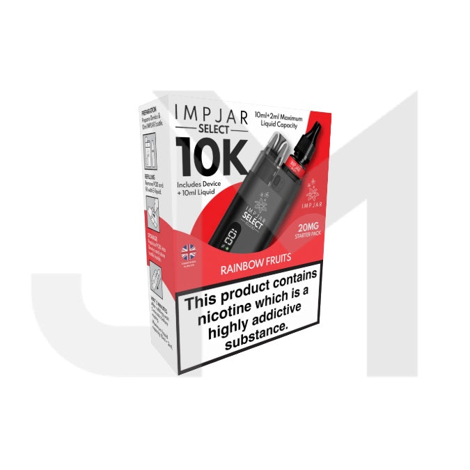 20mg Imp Jar Select 10ml Starter Vape Kit