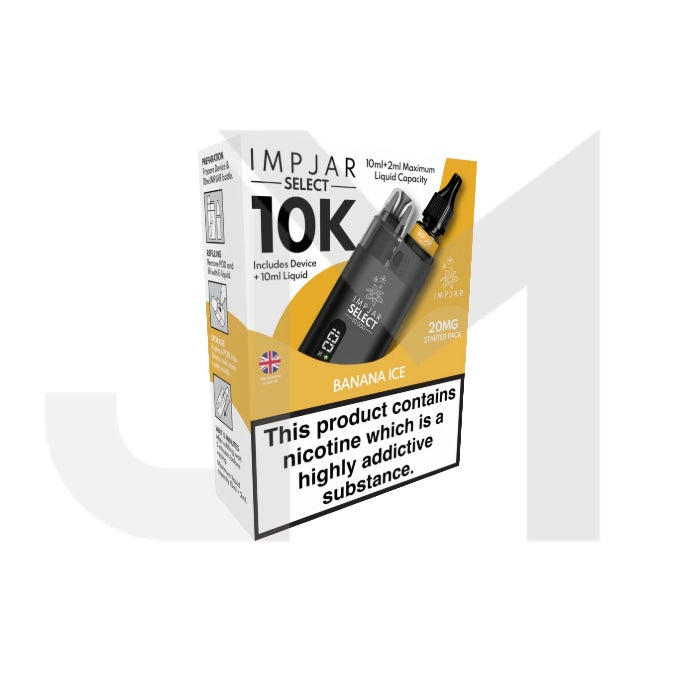 20mg Imp Jar Select 10ml Starter Vape Kit