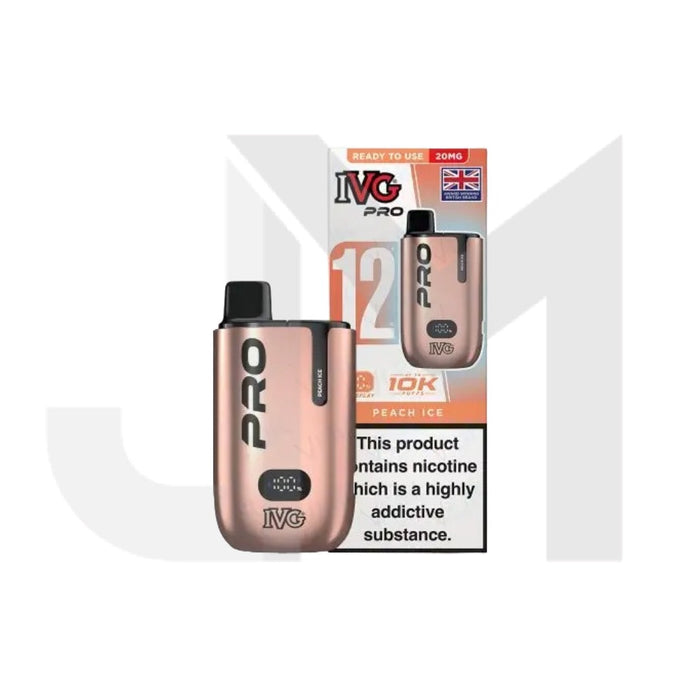 20mg IVG Pro 12 Prefilled Pod Vape Kit 10000 Puffs 20mg IVG Pro 12 Prefilled Pod Vape Kit 10000 Puffs
