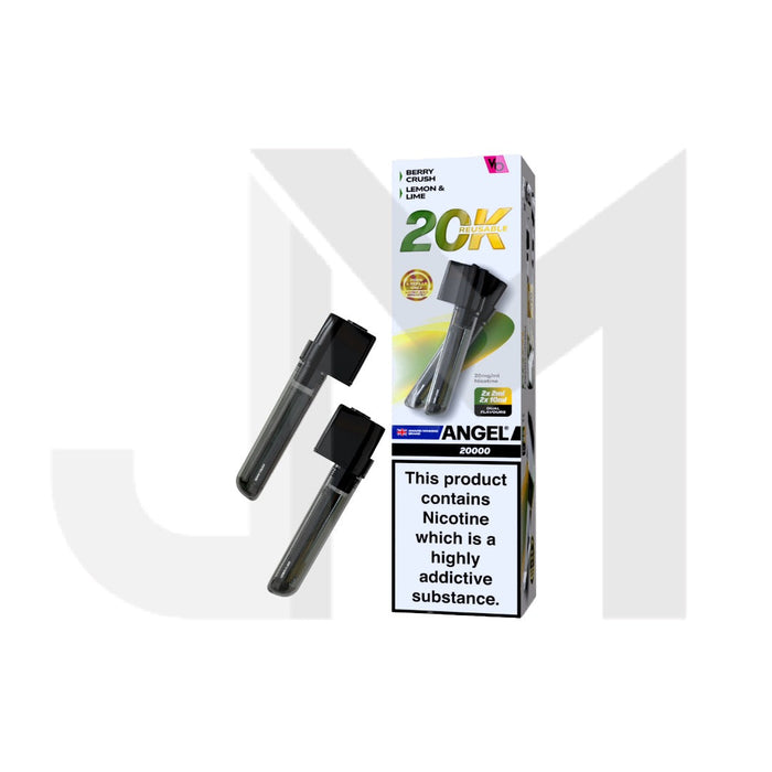 20mg Angel 20K Pods By Vapes Bars Holiday Edition Prefilled Pods