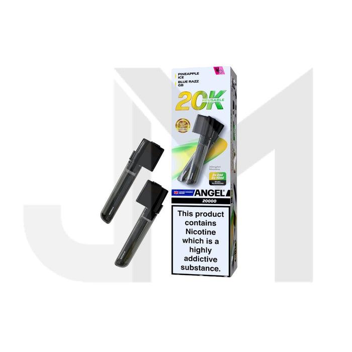 20mg Angel 20K Pods By Vapes Bars Holiday Edition Prefilled Pods