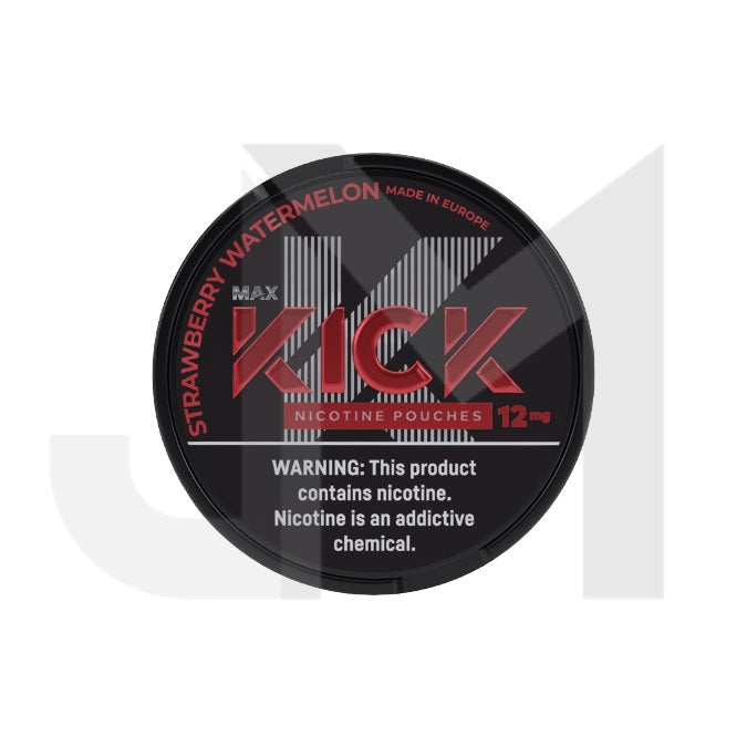 12mg Max Kick Nicotine Pouches - 20 Pouches