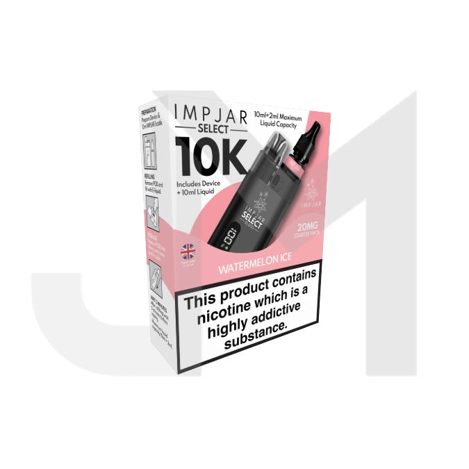 20mg Imp Jar Select 10ml Starter Vape Kit