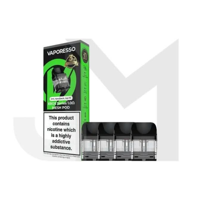 Vaporesso Corex 3.0 Replacement Pods 2ml (0.6Ohm/0.8Ohm/1.0Ohm/1.2Ohm)