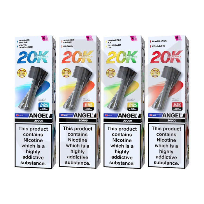 20mg Angel 20K Pods By Vapes Bars Holiday Edition Prefilled Pods