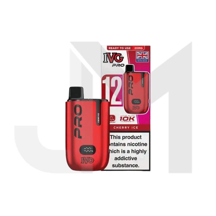 20mg IVG Pro 12 Prefilled Pod Vape Kit 10000 Puffs 20mg IVG Pro 12 Prefilled Pod Vape Kit 10000 Puffs