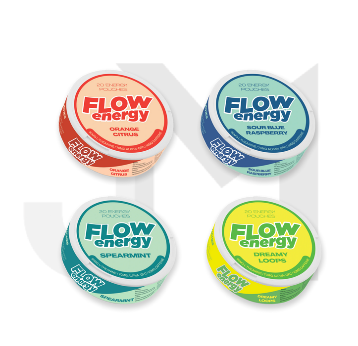 40mg Flow Energy Pouches – 20 Pouches