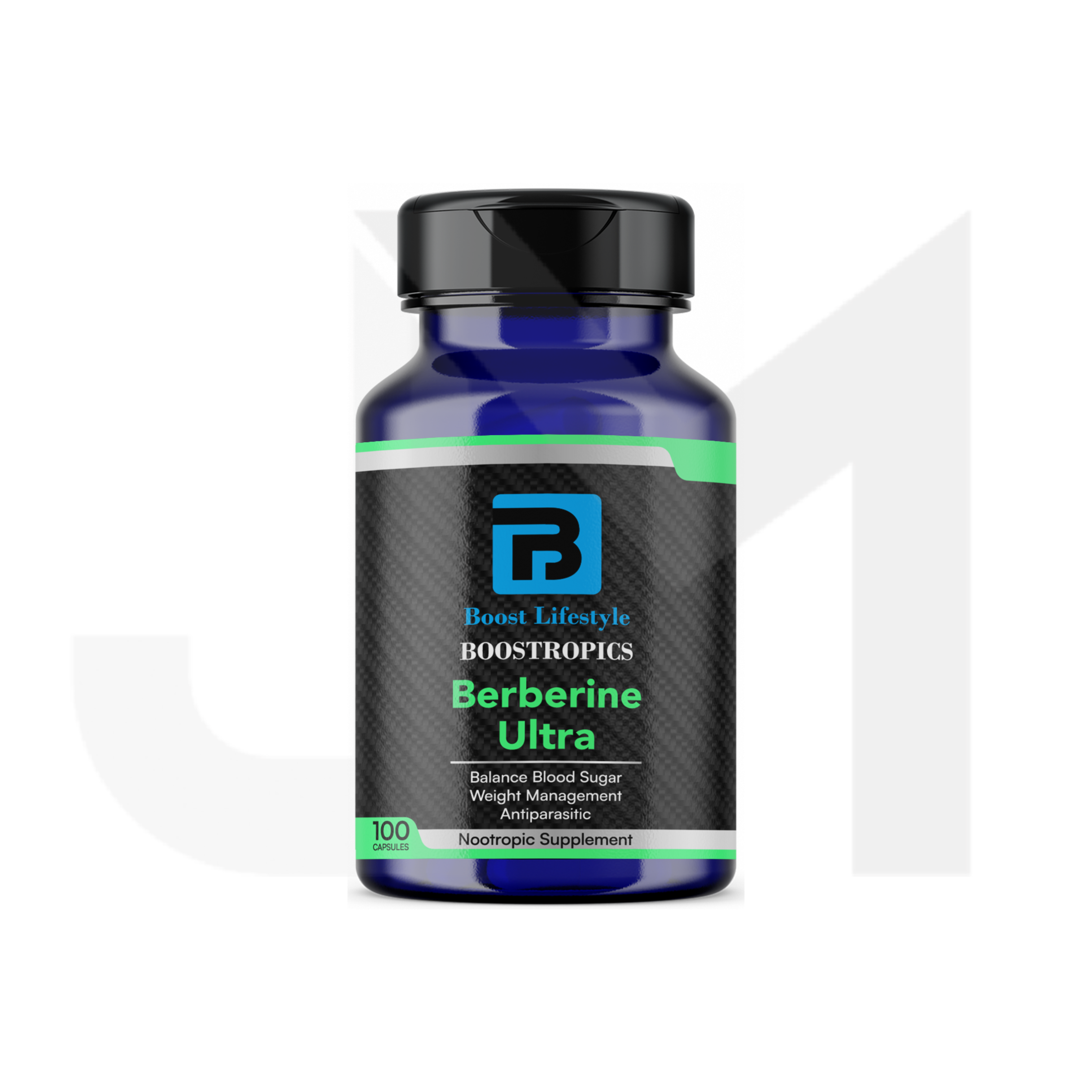 Boostropics Berberine Ultra Nootropic Supplements - 100 Caps