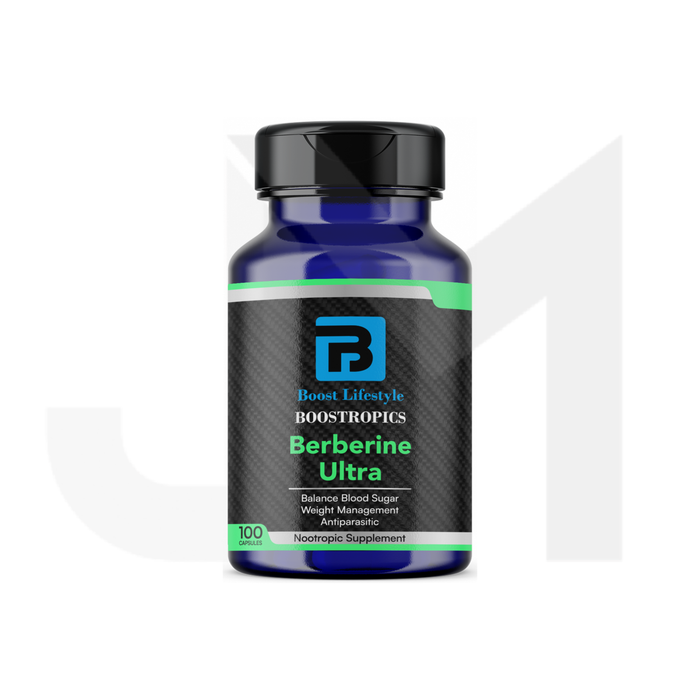 Boostropics Berberine Ultra Nootropic Supplements - 100 Caps