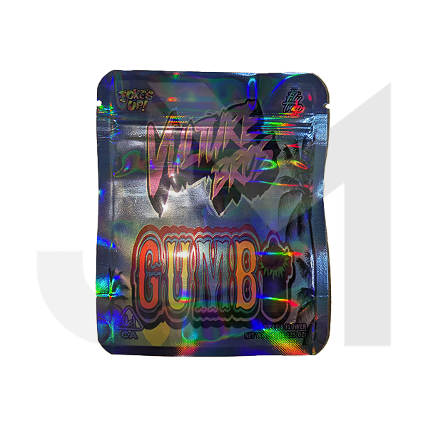 Mylar Gumbo Printed Zip Bag 3.5g Large