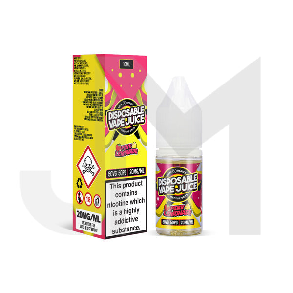 20mg Vape Heaven Disposable Vape Juice 10ml Nic Salts (50VG/50PG)