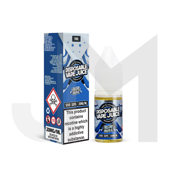 20mg Vape Heaven Disposable Vape Juice 10ml Nic Salts (50VG/50PG)