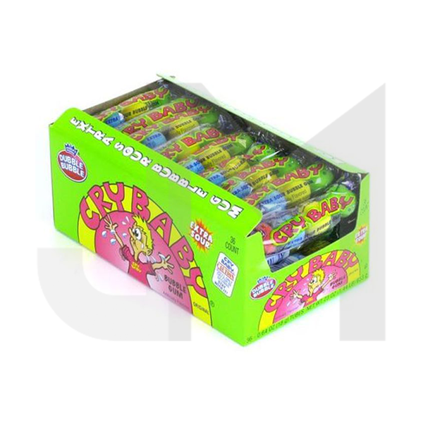 USA Cry Baby Bubble Gum 36 Pack - 653g
