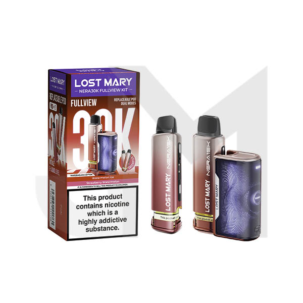 20mg LOST MARY Nera 30K Multi Edition Prefilled Pod Vape Kit - 30000 Puffs