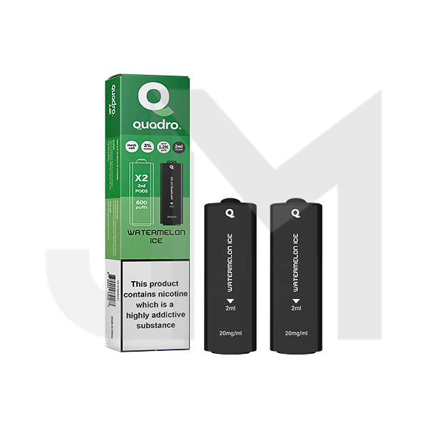 20mg Quadro 2.4k Replacement Pods - 2ml