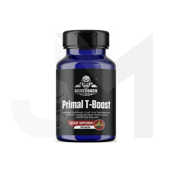 Silverback CBD Primal T-Boost - 100 Caps