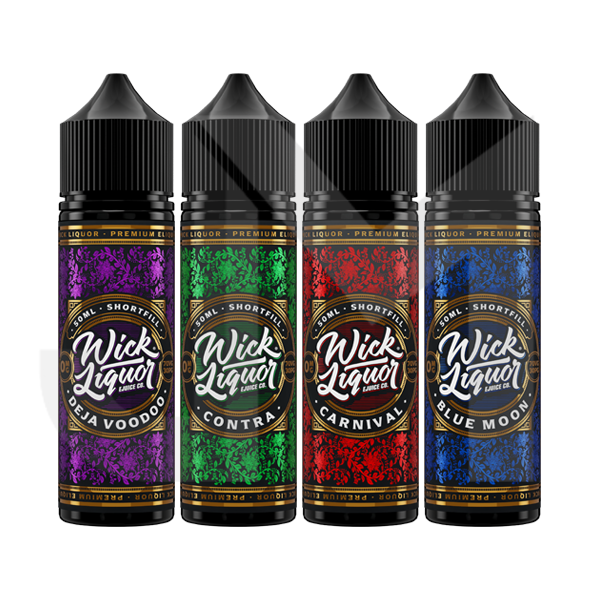 Wick Liquor 50ml Shortfill 0mg (70VG/30PG) Wick Liquor 50ml Shortfill 0mg (70VG/30PG)