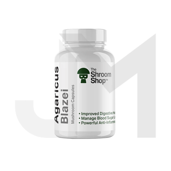 The Shroom Shop Agaricus Blazei 45000mg Capsules - 90 Caps