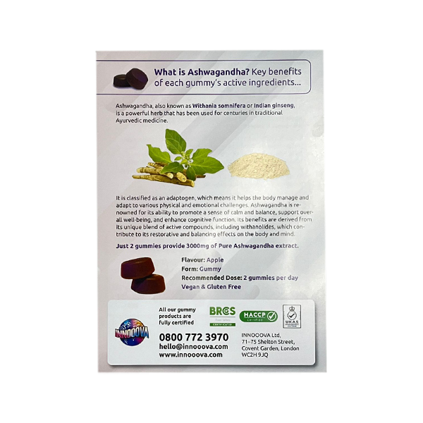 FREE Kalma Pure Ashwaghanda Extract Gummies Promotional A4 Poster - For Your Business! 2 Per Customer