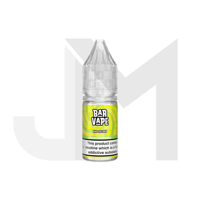 10mg Bar Vape 10ml Nic Salts (50VG/50PG)