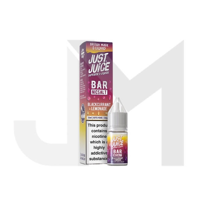 5mg Just Juice Bar 10ml Nic Salt (40VG/60PG)
