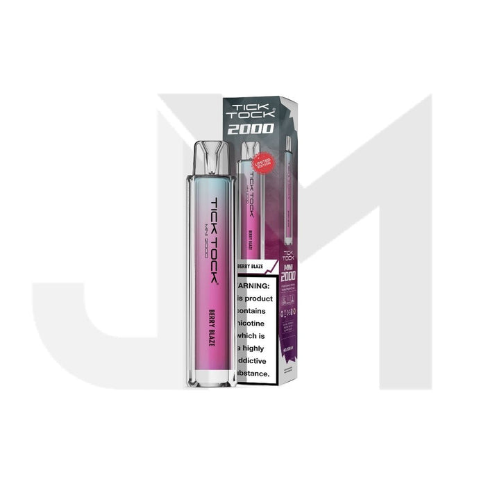 20mg Tick Tock Mini 2000 Prefilled Pod Kit 2000 Puffs