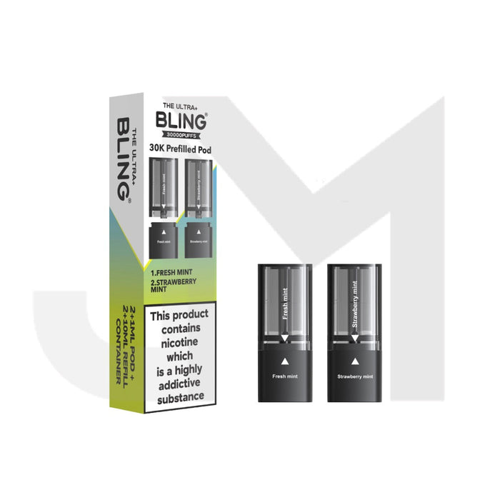 20mg Bling Ultra Pro Max 30K Prefilled Pods