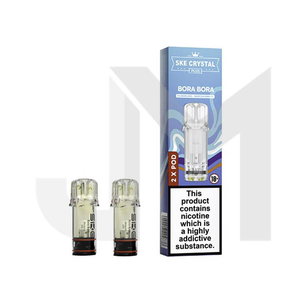 20mg SKE Crystal Plus Replacement Pods 2PCS 1.1Ω 2ml