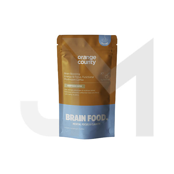 Orange County Focus & Energy Brain Food Mushroom Coffee Supplement (Sample Size) 42g