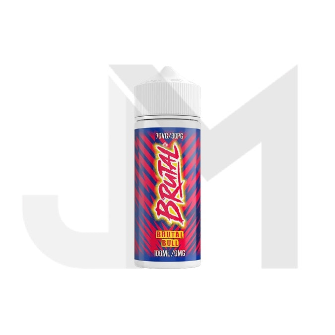 0mg Just Juice Brutal Drinks 100ml Shortfill (70VP/30PG)