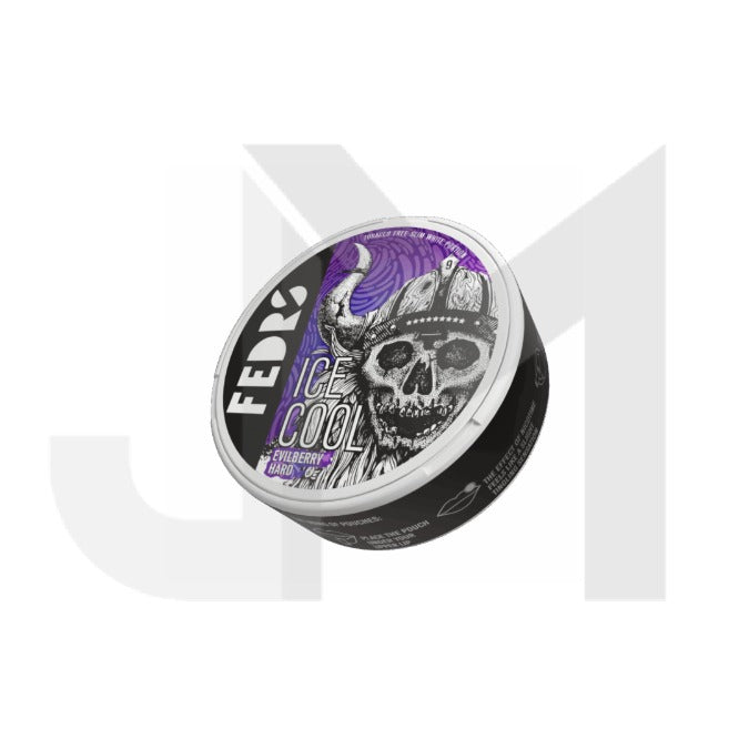 65mg FEDRS Ice Cool Hard Nicotine Pouches - 20 Pouches