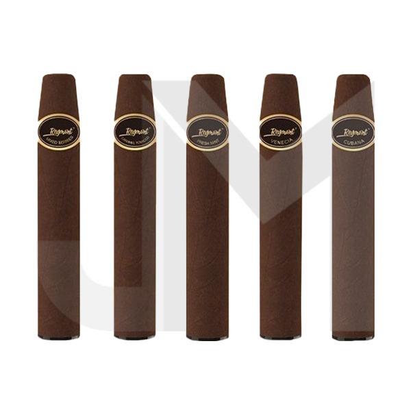 20mg Reymont Cigars 600 Disposable Gift Box 5 pack - 3000 Puffs