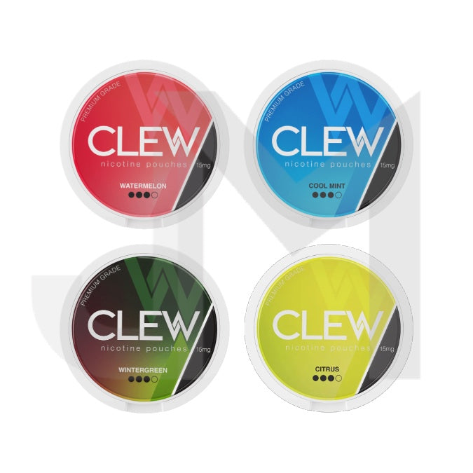 15mg CLEW Nicotine Pouches - 20 Pouches