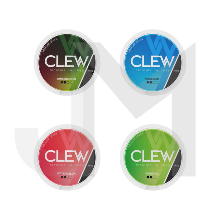 10mg CLEW Nicotine Pouches - 20 Pouches