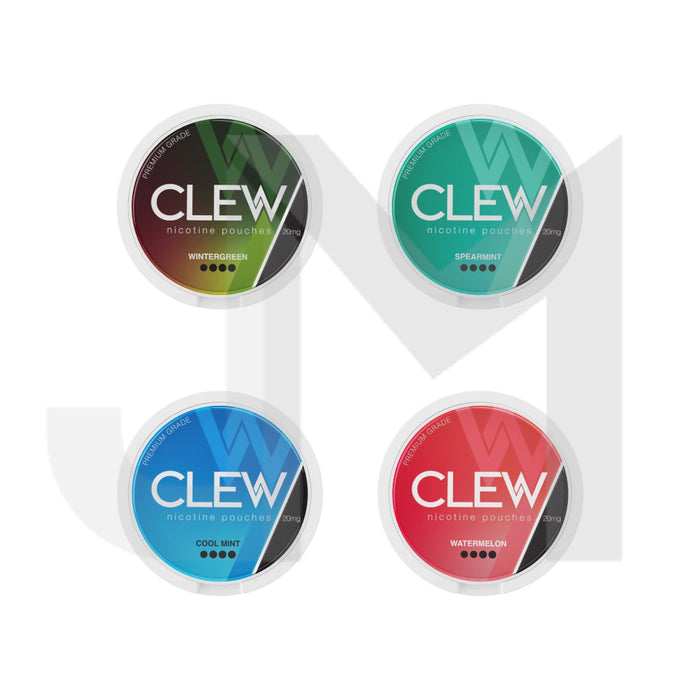 20mg CLEW Nicotine Pouches - 20 Pouches
