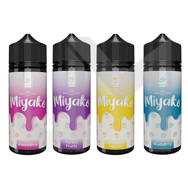 0mg Wick Liquor Miyako Yoghurt 100ml Shortfill (70VG/30PG)