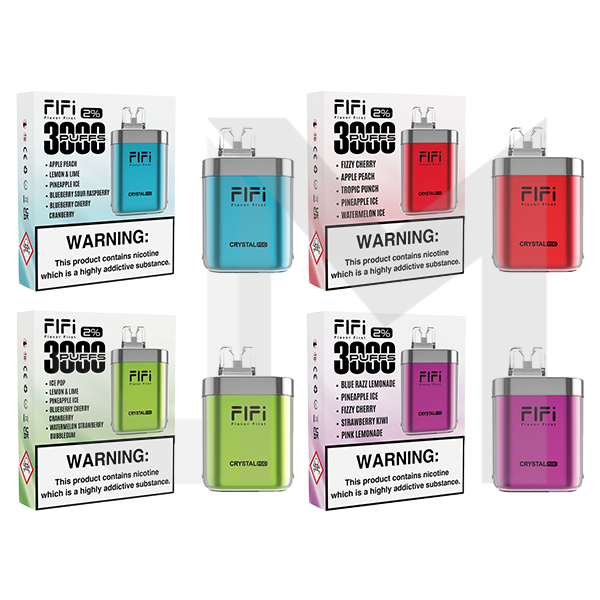 FLFI Crystal 5 in 1 Pod Kit 3000 Puffs FLFI Crystal 5 in 1 Pod Kit 3000 Puffs