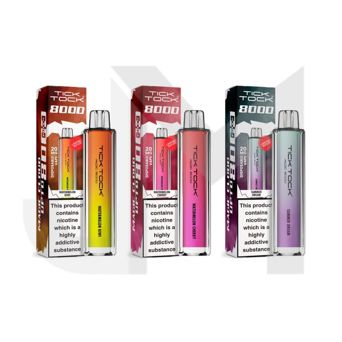 20mg Tick Tock Magic 8000 Prefilled Pod Kit 8000 Puffs