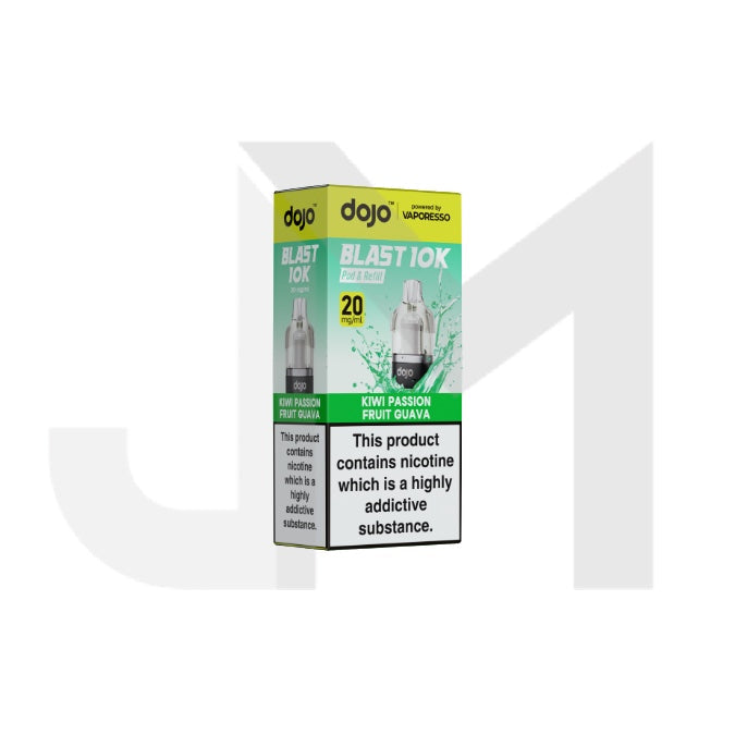 20mg Vaporesso Dojo Blast 10k Prefilled Pods 20mg Vaporesso Dojo Blast 10k Prefilled Pods