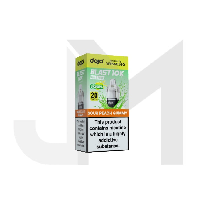20mg Vaporesso Dojo Blast 10k Prefilled Pods