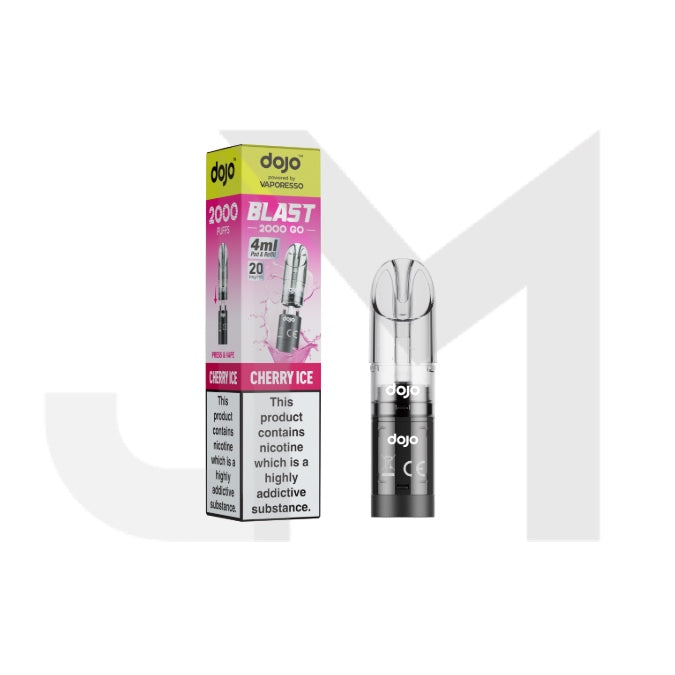 20mg Vaporesso Dojo Blast 2000 Go Prefilled Pod
